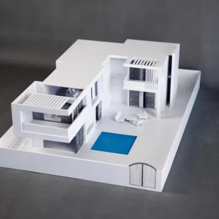 3d Druck Architektonische Villa Modell 3 1