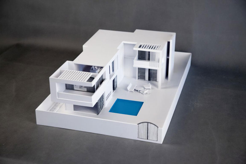 3d Druck Architektonische Villa Modell 3 2