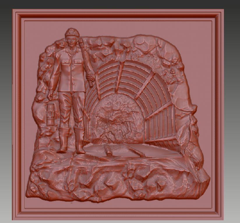 Dekoratives Relief 1