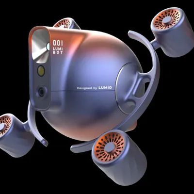 Intelligenter Ferngesteuerter Roboter mit 3D-Druck