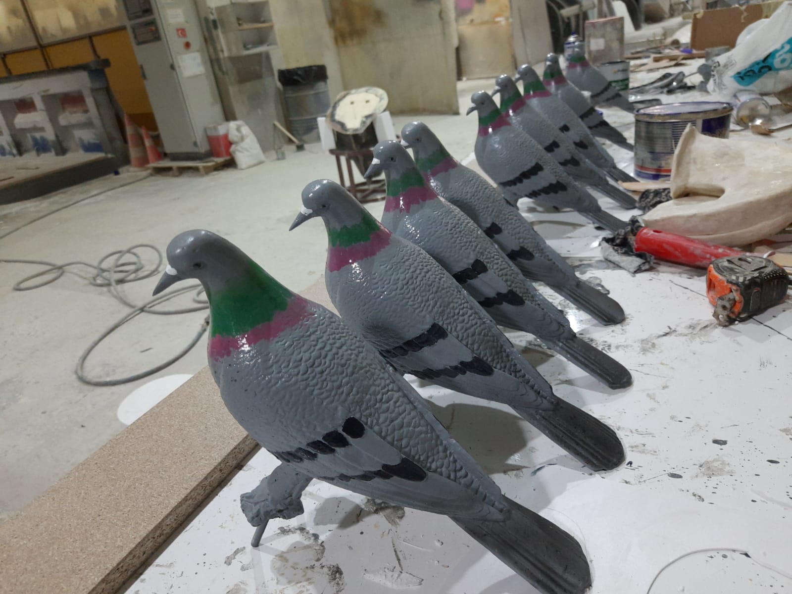 Herstellung Von Tierskulpturen 5