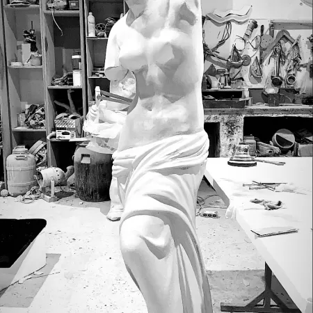 Kunstlerskulpturenproduktion 1