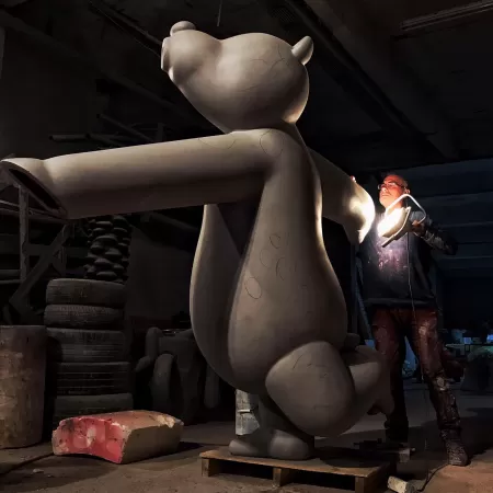 Skulpturenherstellung 4