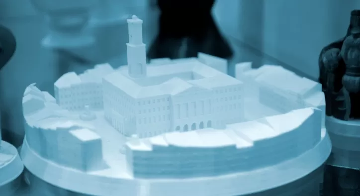 Materialien die in der 3D-Druck-Architektur verwendet werden