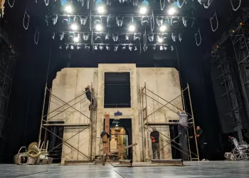 Dekoration für Theater und Fernsehserien