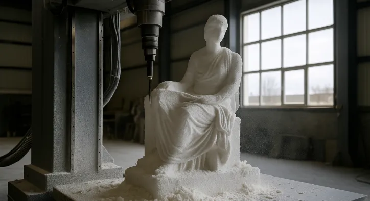 Die Rolle von CNC-Fräsen in der Skulpturen Produktion